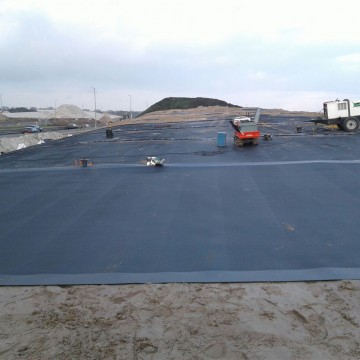Folie afdichting op AVI assen A6/A7, Joure