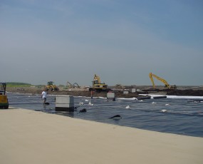 afdichting stortplaats landfill lining DOP NOAP GWW Genap