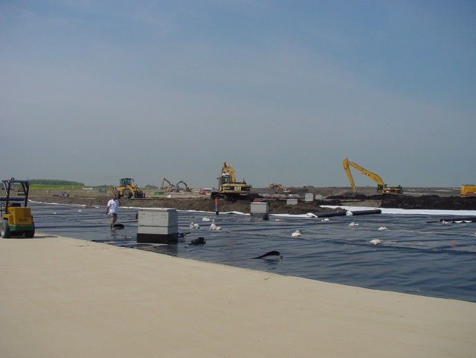 afdichting stortplaats landfill lining DOP NOAP GWW Genap