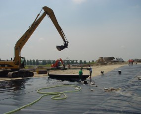 afdichting stortplaats landfill lining DOP NOAP I GWW Genap