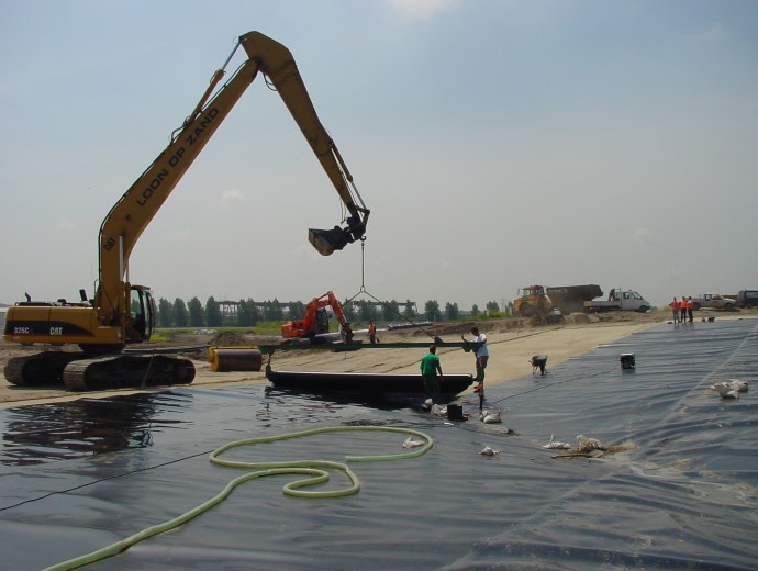 afdichting stortplaats landfill lining DOP NOAP I GWW Genap