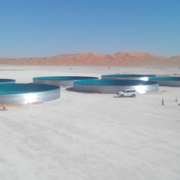 GenaFlexstore, gesloten watersilo,  Oman