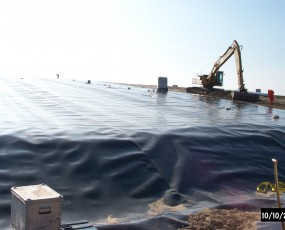 afdichting stortplaats landfill lining DOP NOAP II GWW Genap
