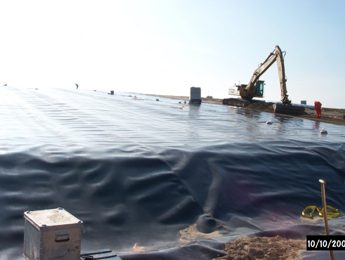 afdichting stortplaats landfill lining DOP NOAP II GWW Genap