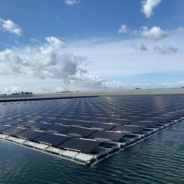 Win-win: drijvende zonnepanelen op waterbassins