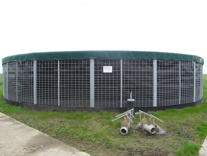 SFS Gaasmatsilo - slurry storage in silo - Landbouw Genap.JPG